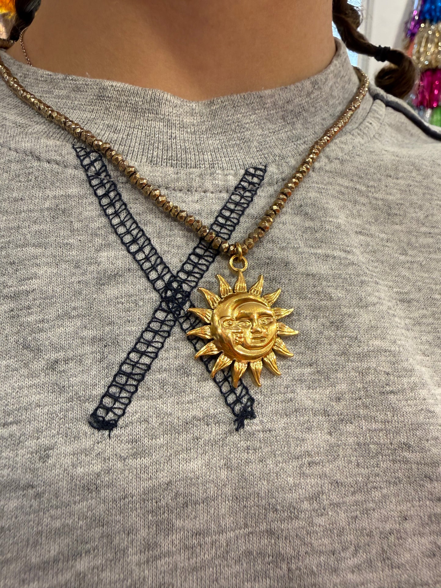 Sunny moon necklace