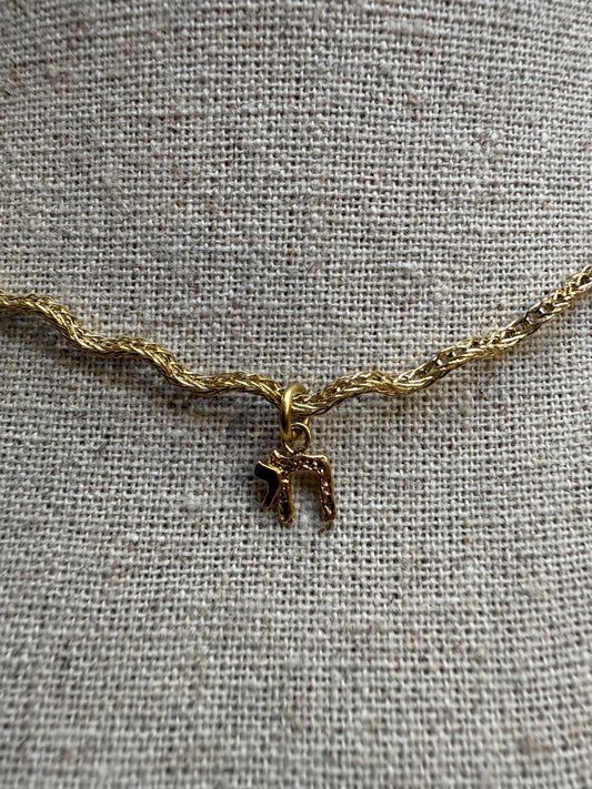 Galim necklace - worn on model - necklace | Love Letters Tel Aviv