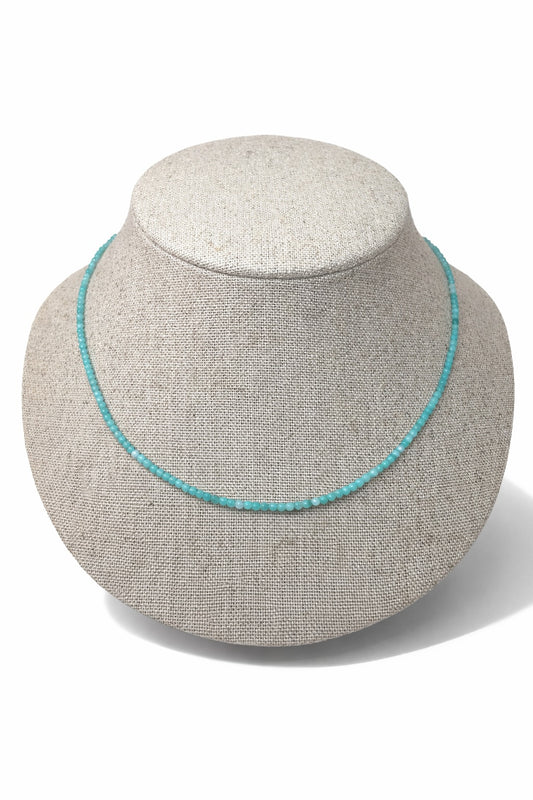 Shalva simple necklace Amazonite