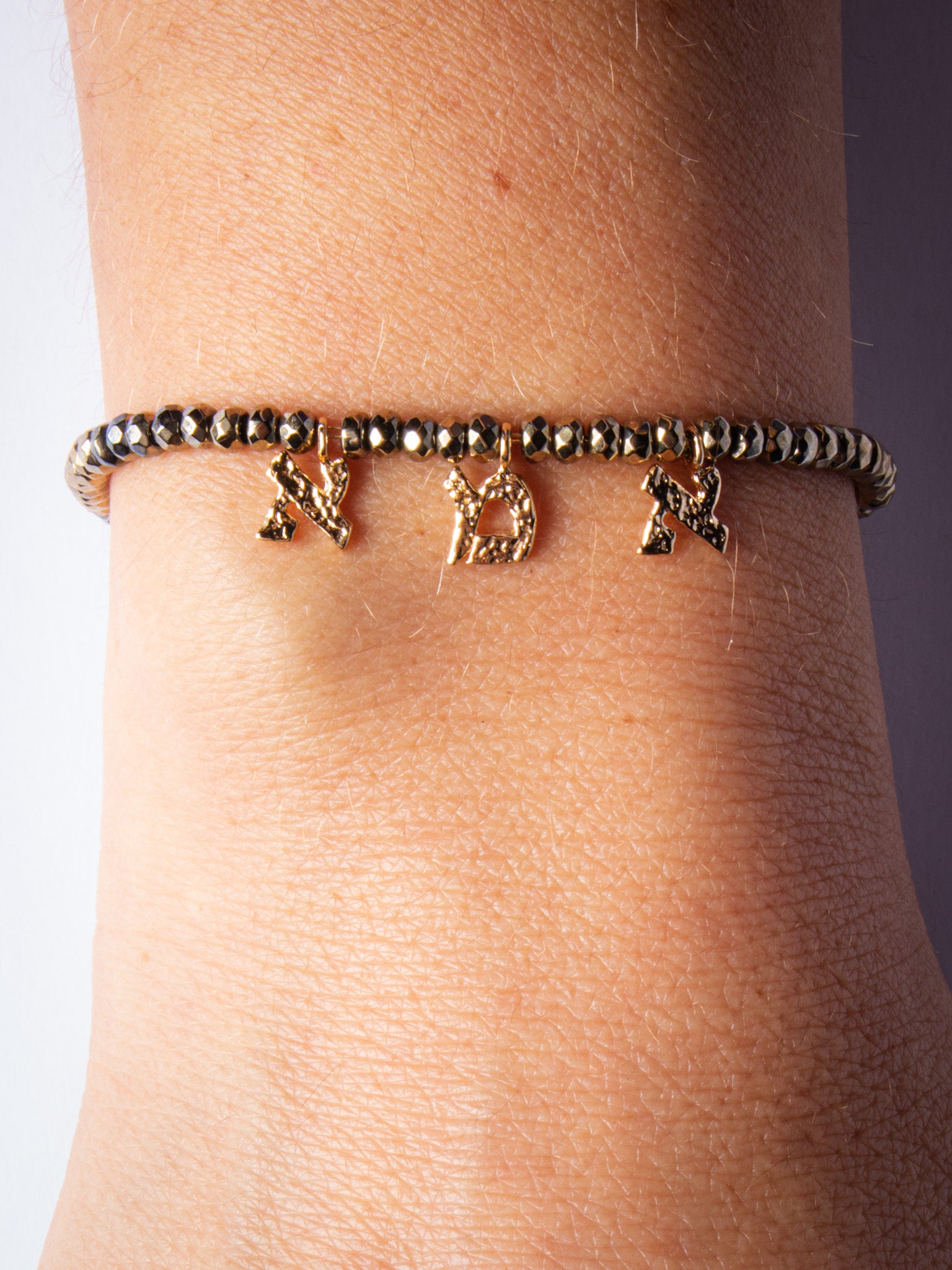 Ima stones bracelet - handmade bracelet product photo | Love Letters Tel Aviv