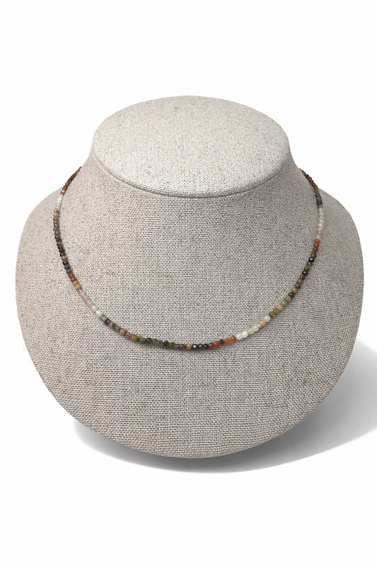 Shalva Simple Necklace - detail shot - necklace chain | Love Letters Tel Aviv