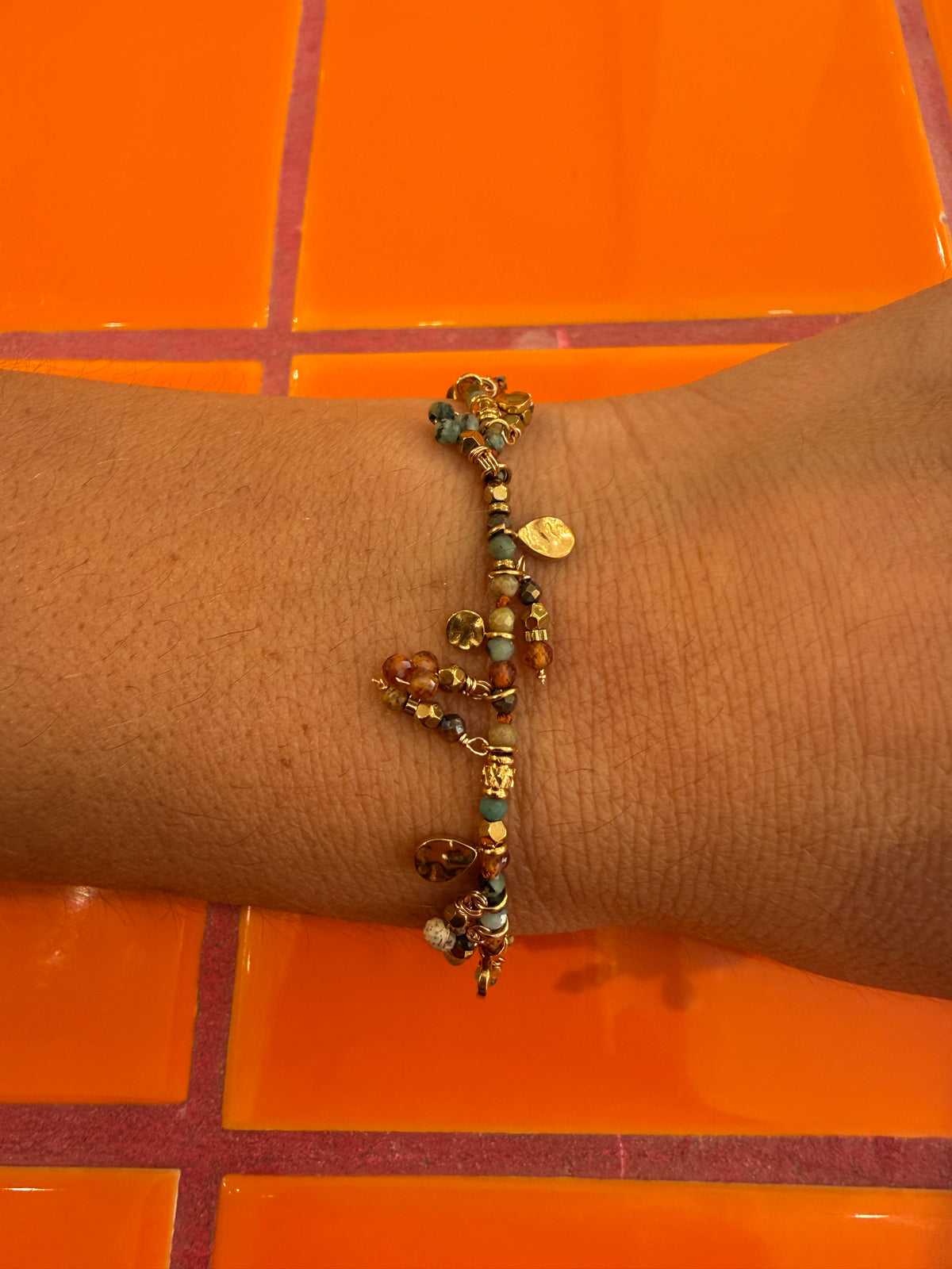 Grigri bracelet multi stones