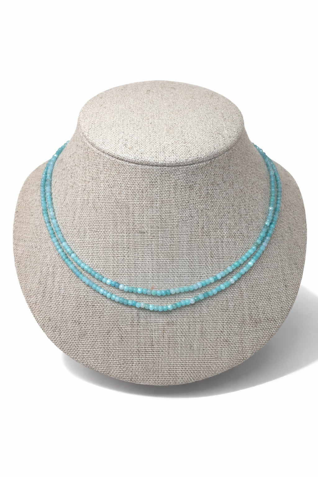 Shalva double necklace Amazonite
