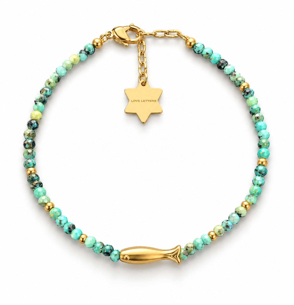 Fish stones bracelets