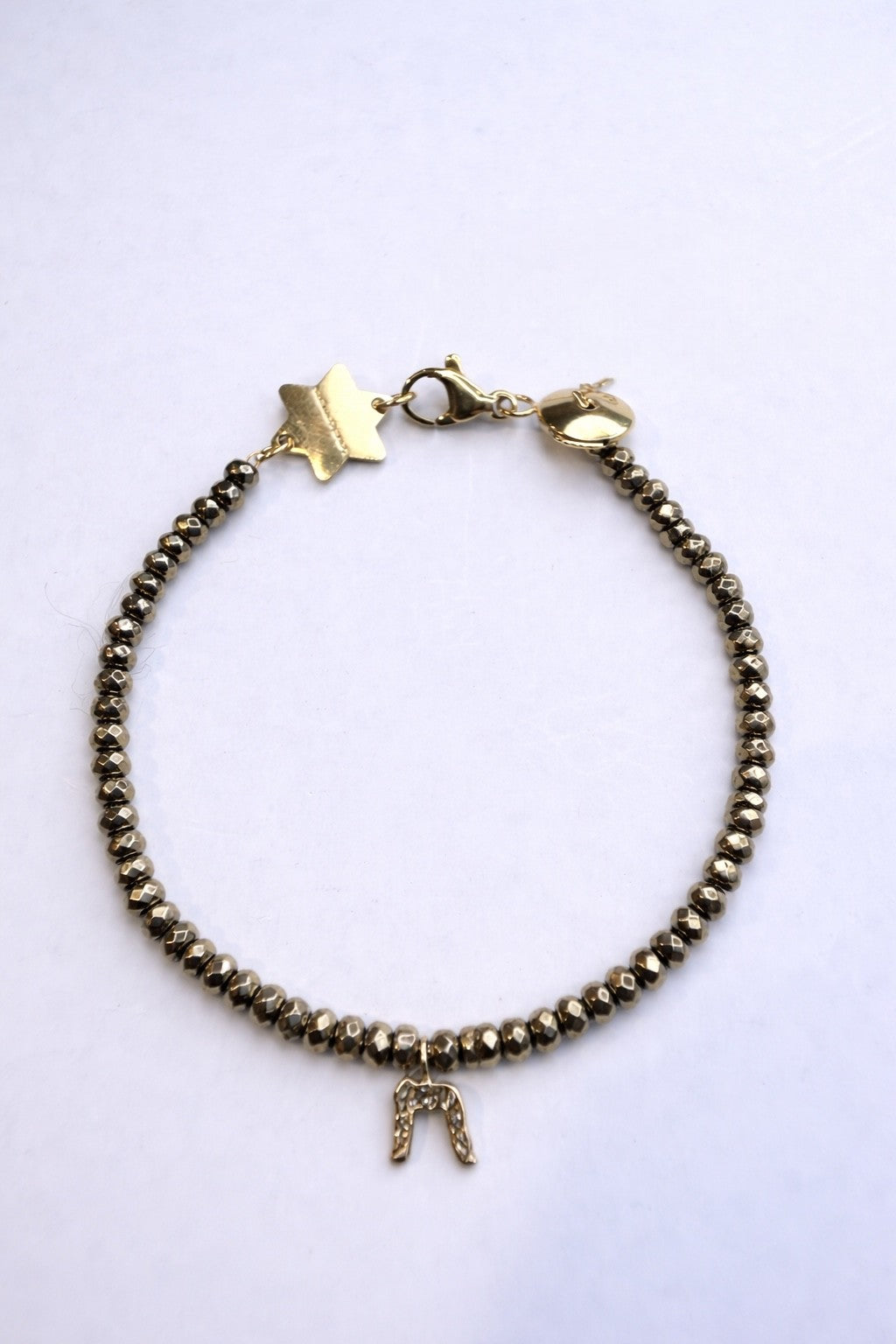 Hebrew Letters Alphabet Bracelet