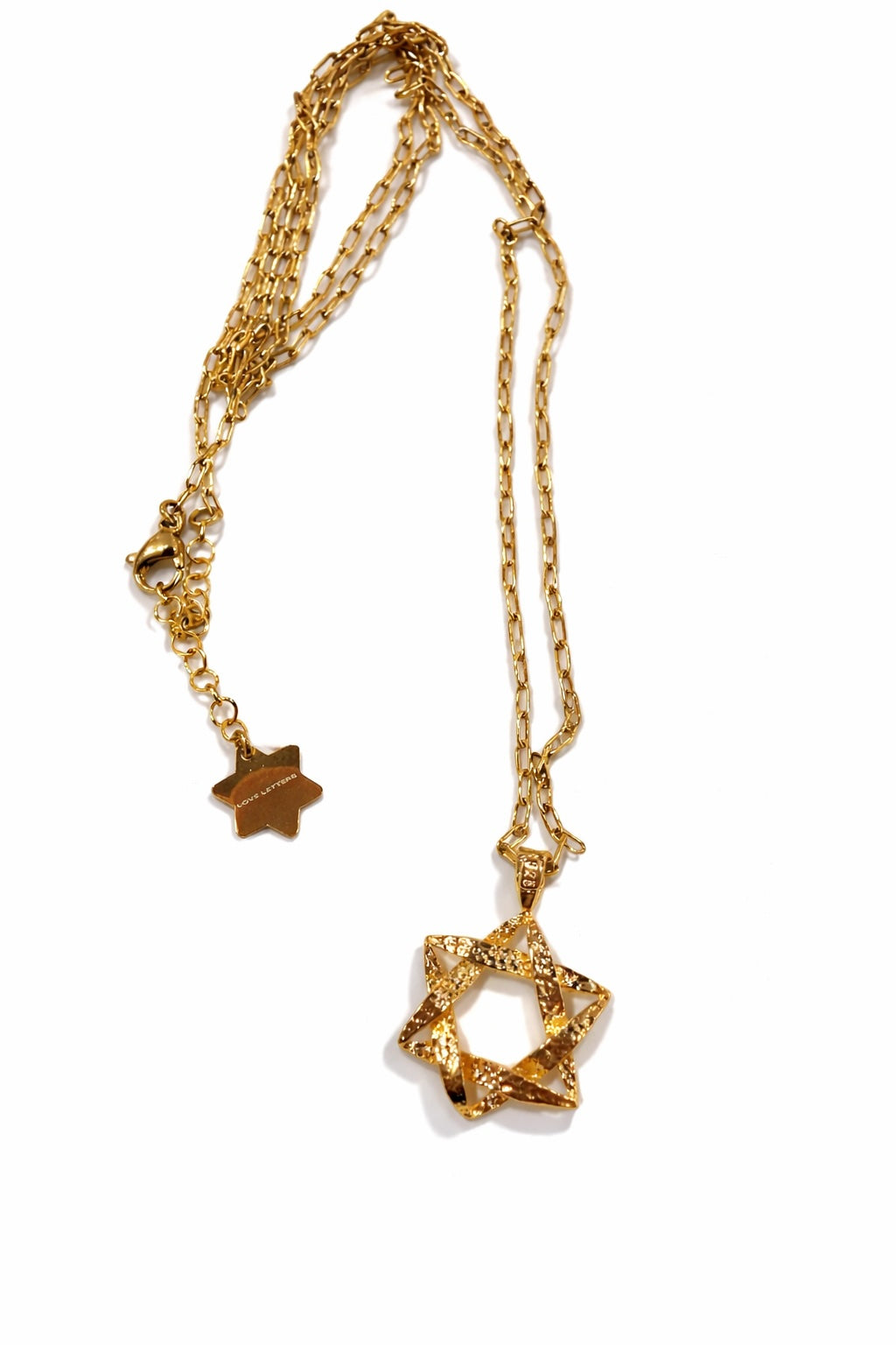 Necklace magen Neve tzedek - handmade necklace product photo | Love Letters Tel Aviv