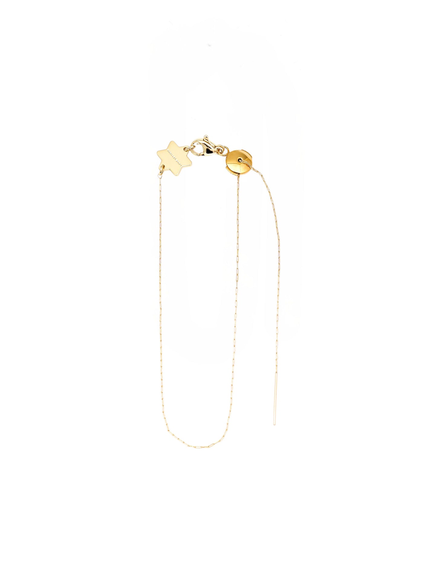 Adjustable Chain Bracelet - worn on model - bracelet chain | Love Letters Tel Aviv