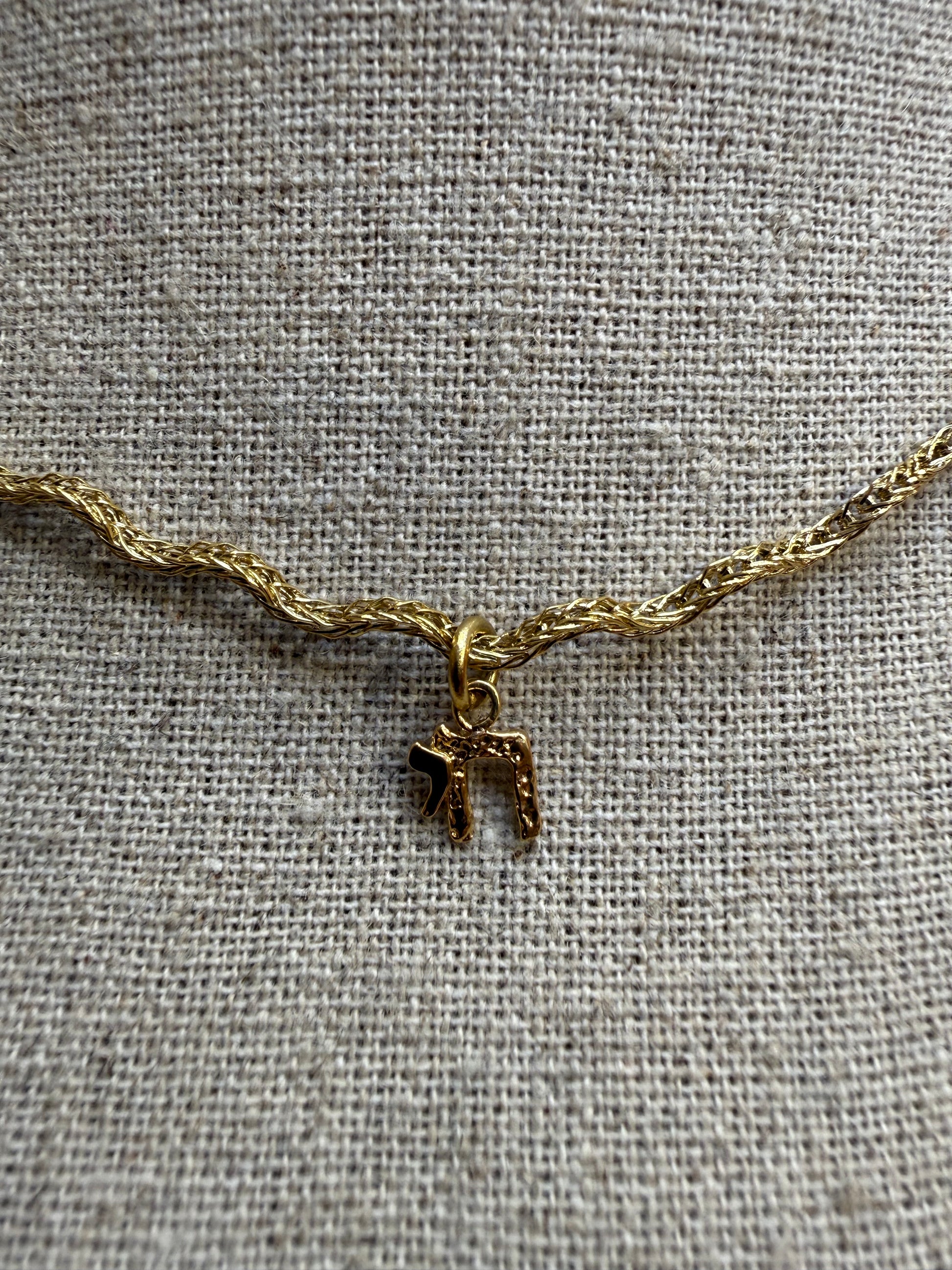 Galim necklace - worn on model - necklace | Love Letters Tel Aviv