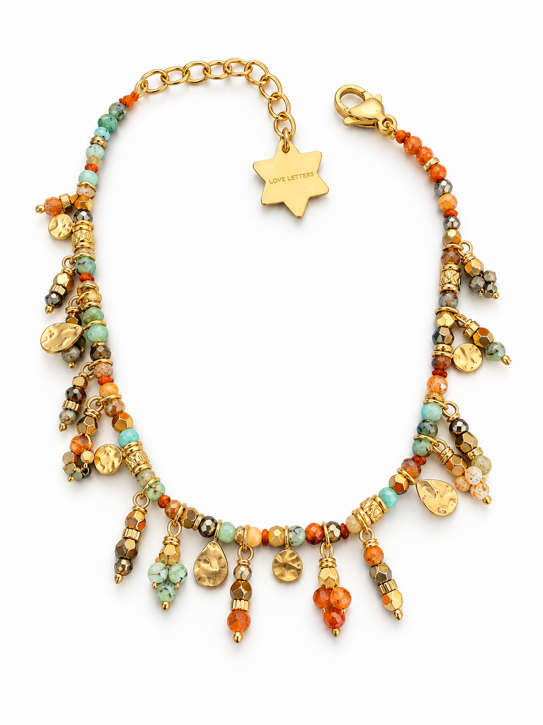 Grigri bracelet multi stones