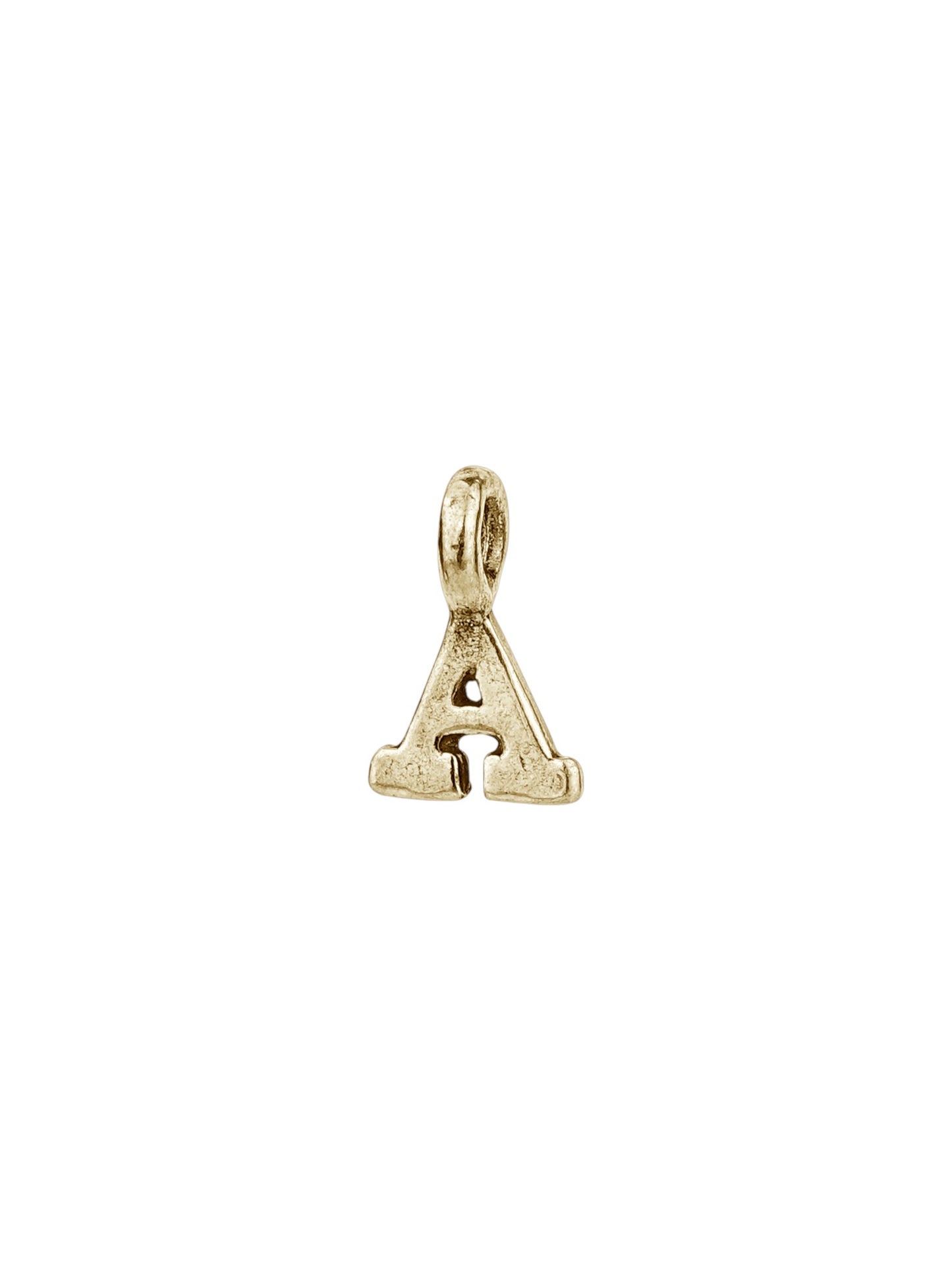 a - handmade English letter charm product photo | Love Letters Tel Aviv