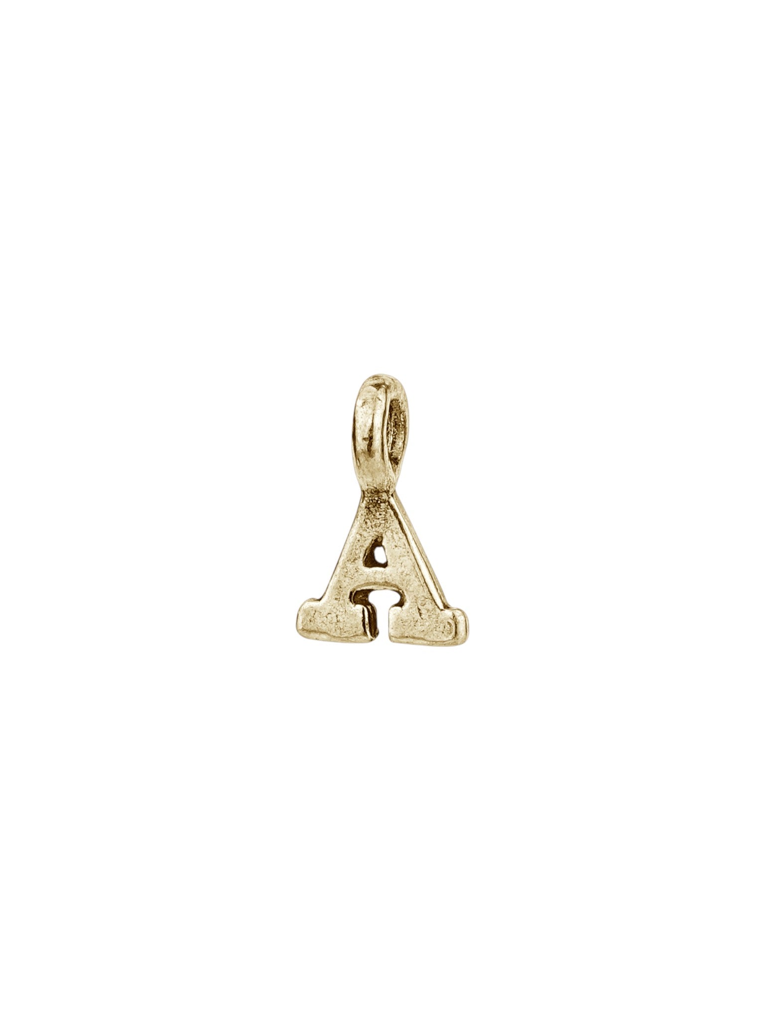 a - handmade English letter charm product photo | Love Letters Tel Aviv