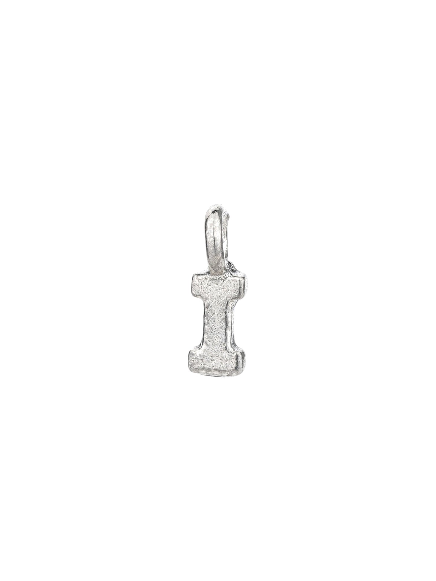 i - worn on model - English letter charm | Love Letters Tel Aviv