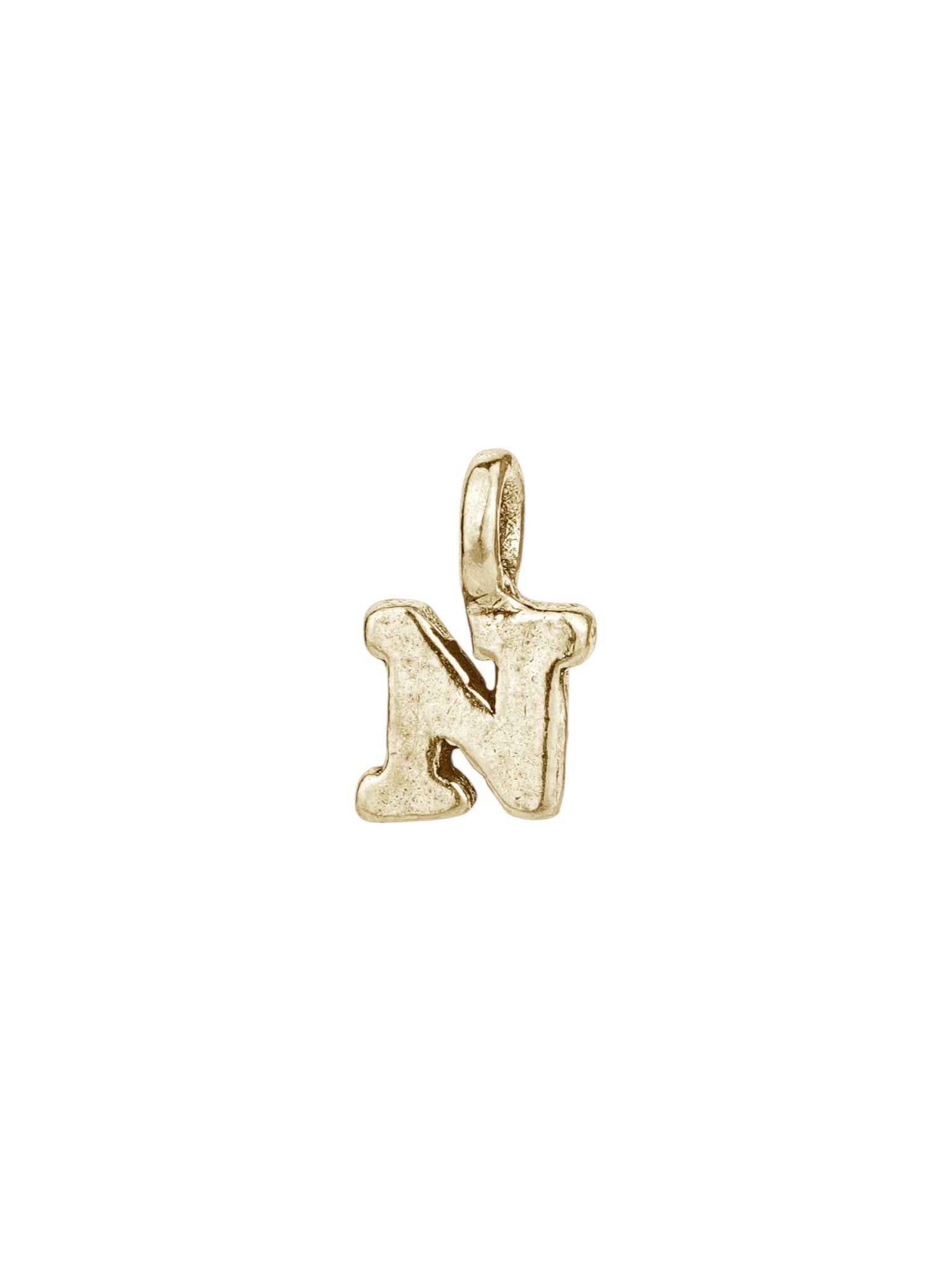 n - handmade English letter charm product photo | Love Letters Tel Aviv