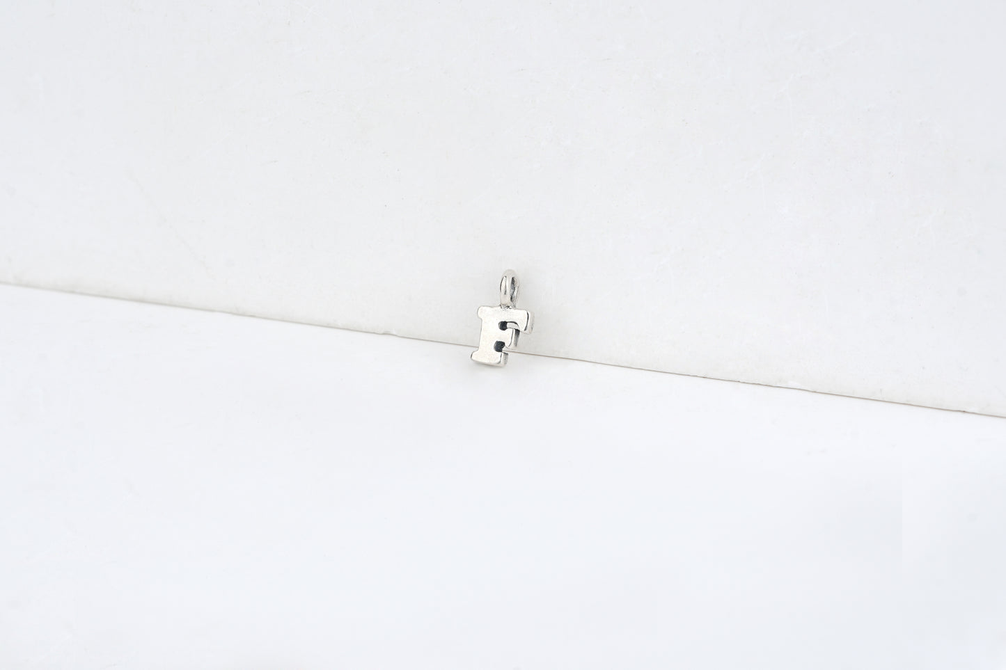 f - detail shot - English letter charm | Love Letters Tel Aviv