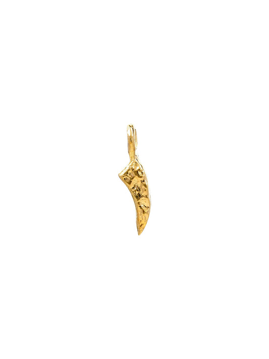 ו - vav - handmade Hebrew letter charm product photo | Love Letters Tel Aviv