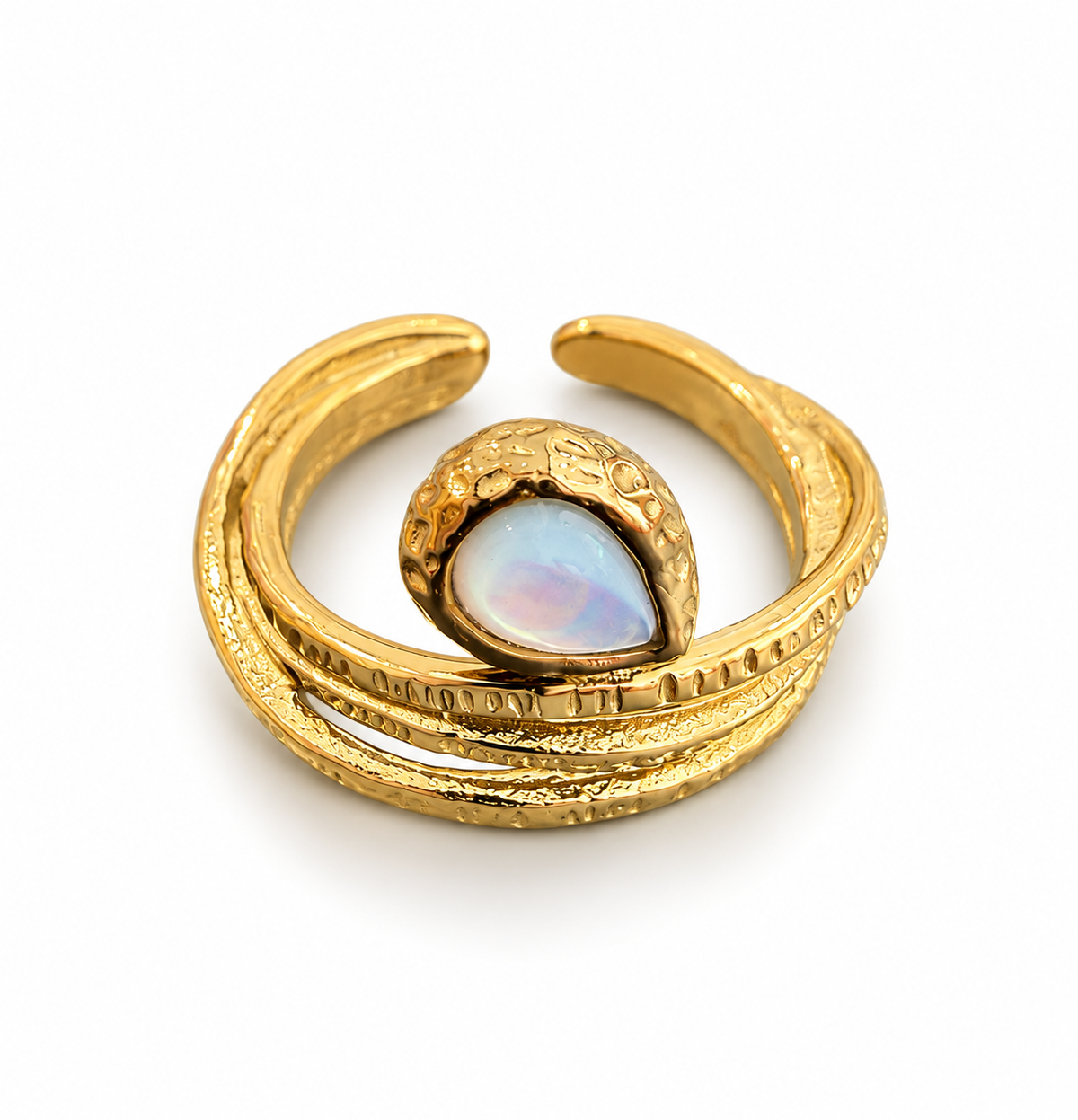 Ring mother pearl