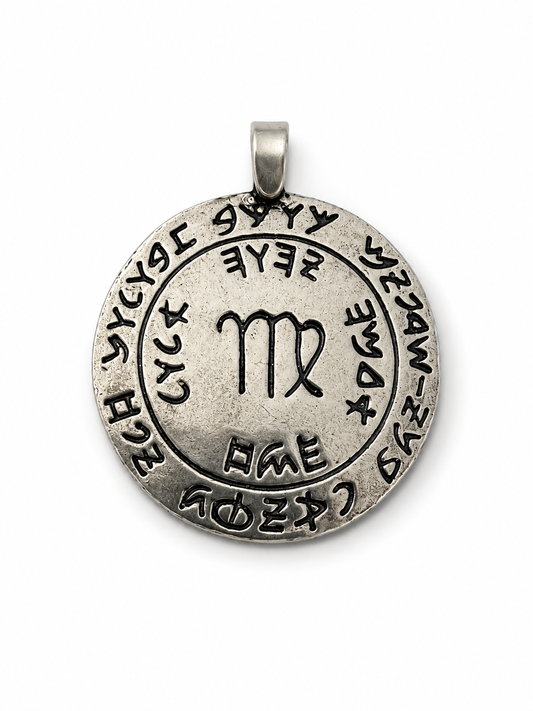 Virgo Kabbalah amulet