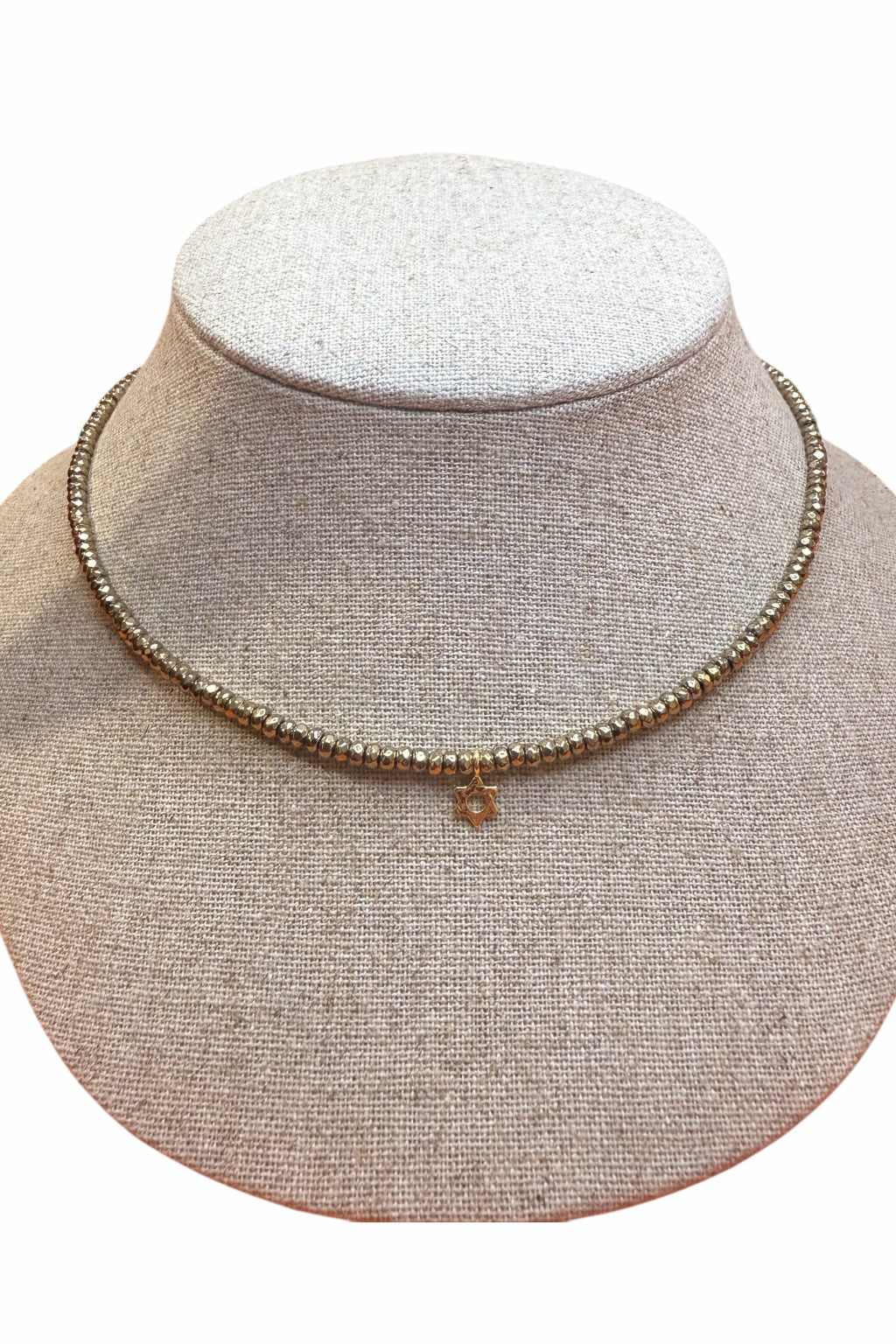 Necklace stones magen david - handmade handmade necklace product photo | Love Letters Tel Aviv