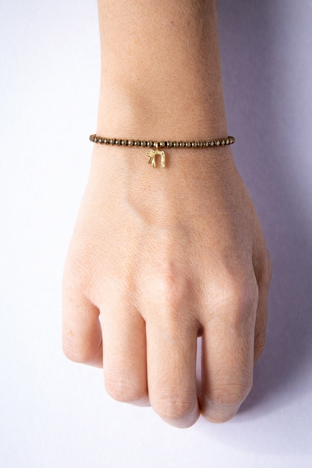 Chai stones bracelet - handmade bracelet product photo | Love Letters Tel Aviv