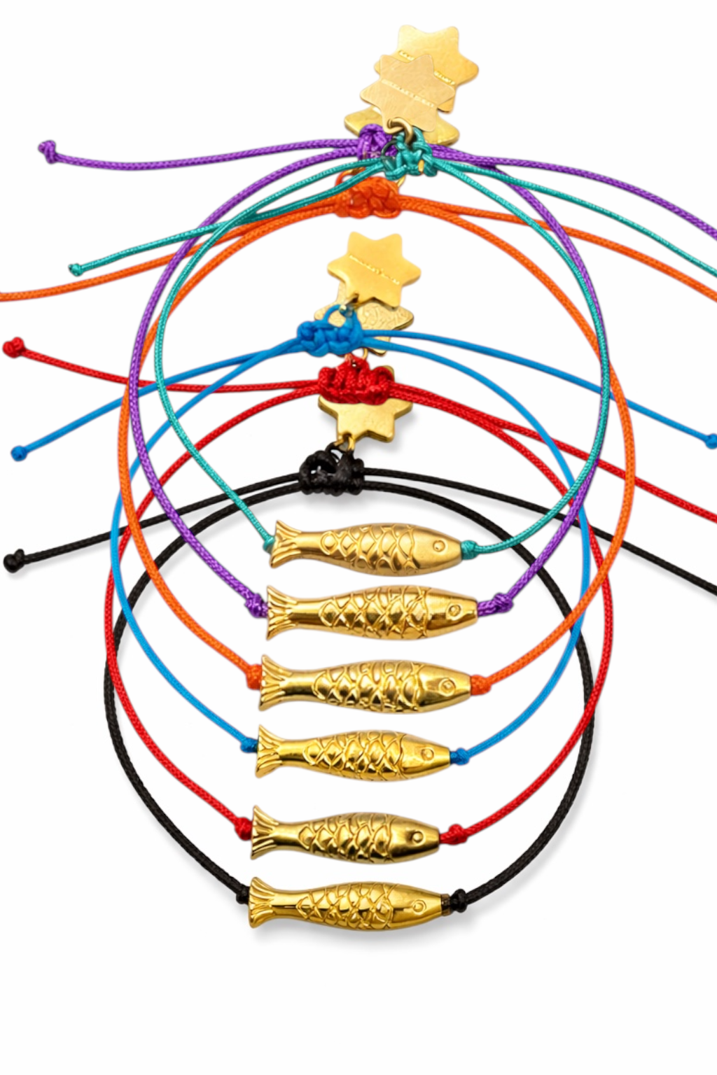 Fish bracelet strings