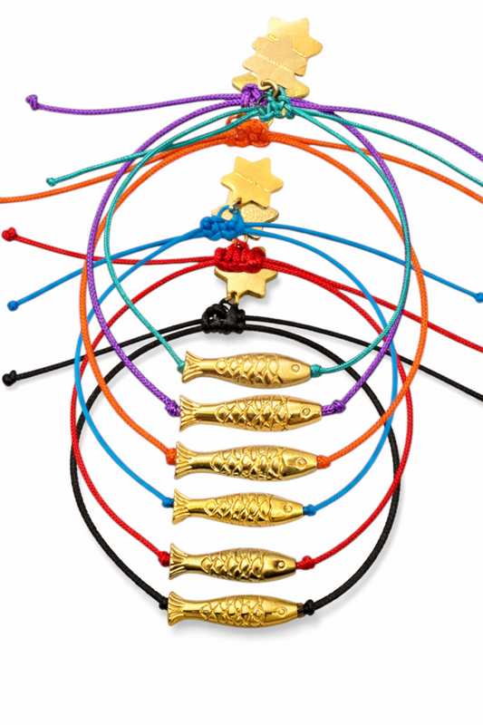 Fish bracelet strings