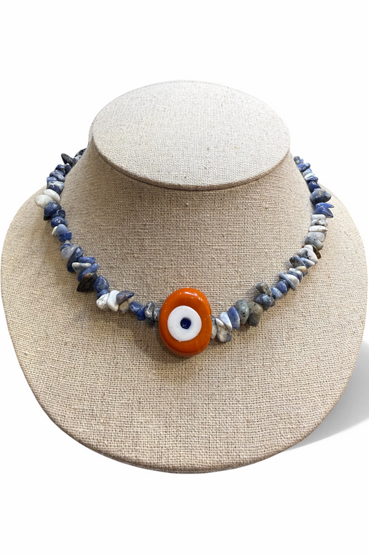 Souvenir necklace - handmade necklace product photo | Love Letters Tel Aviv
