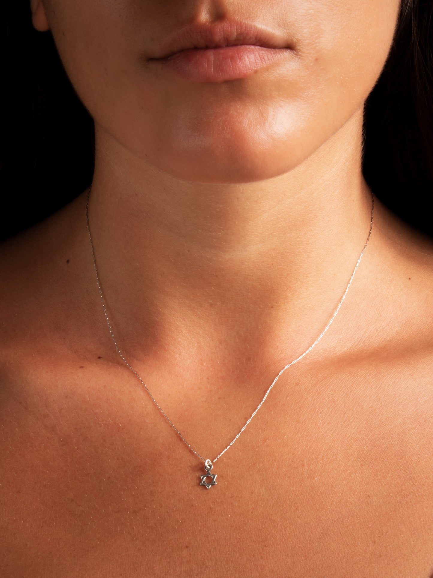 Elisheva Magen David - detail shot - Judaica charm | Love Letters Tel Aviv