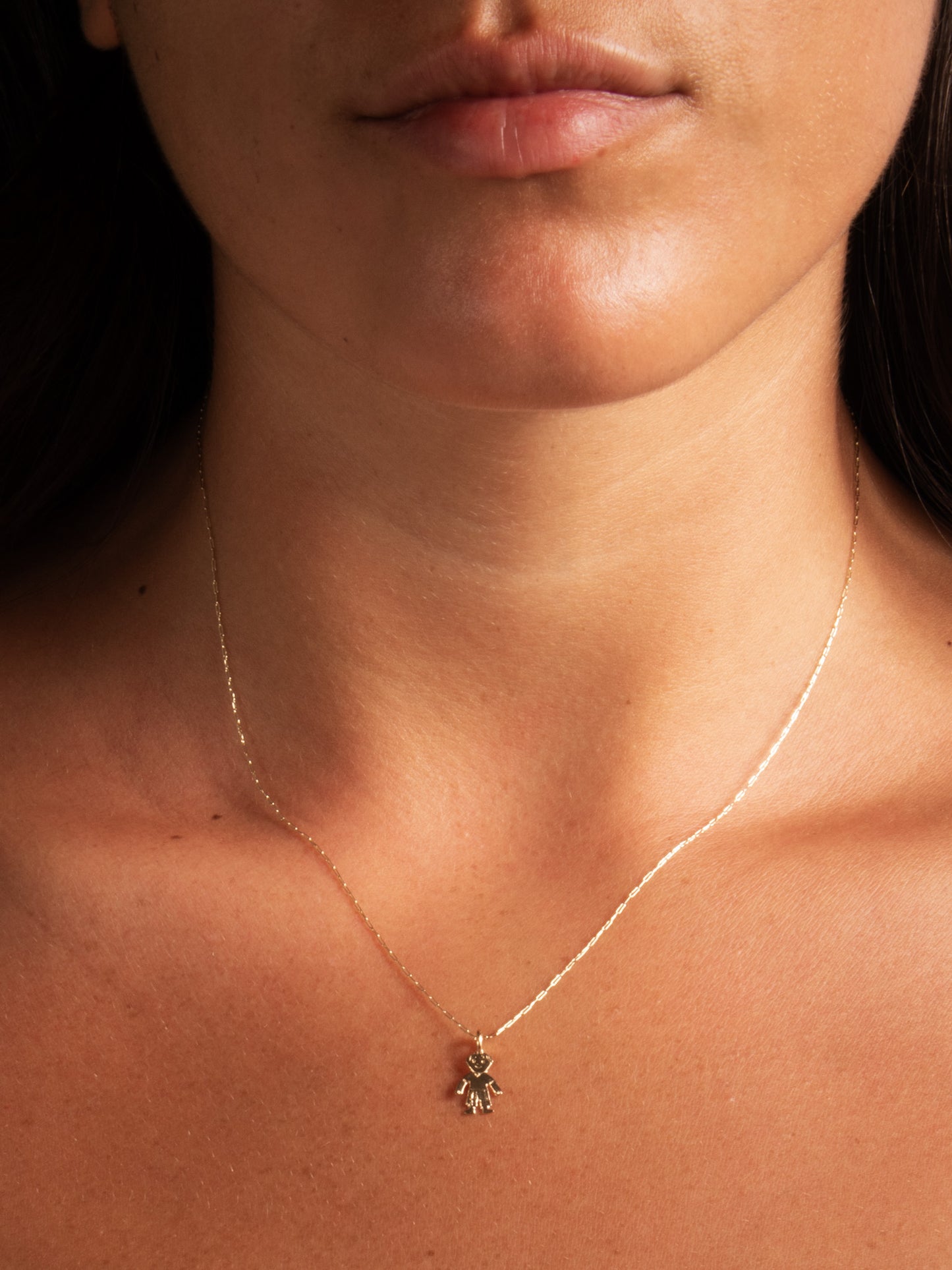 Little Boy charm - worn on model - charm | Love Letters Tel Aviv