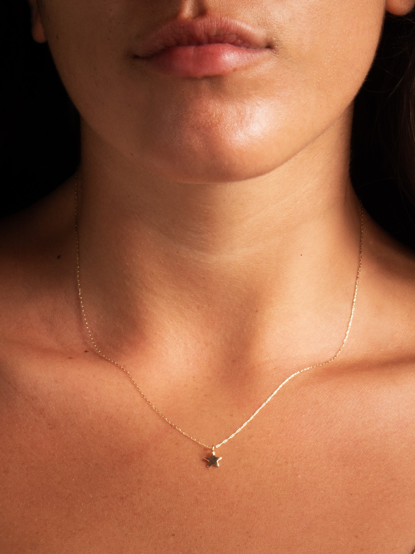 Mini Star - worn on model - charm | Love Letters Tel Aviv