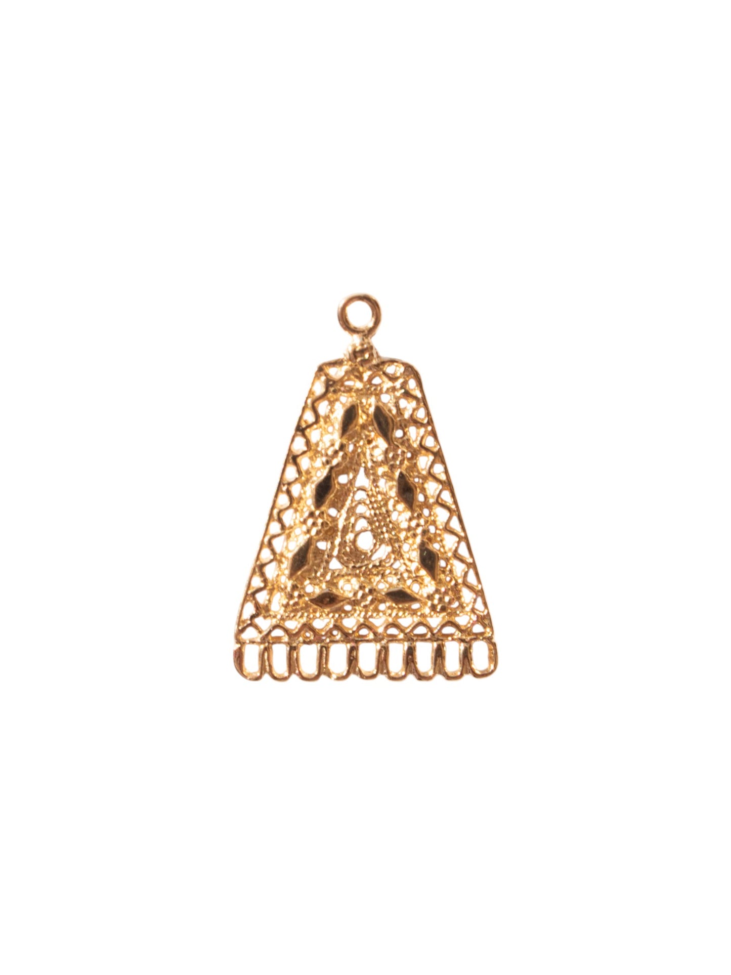 Mystic Triangle yemenite  filigranne charm