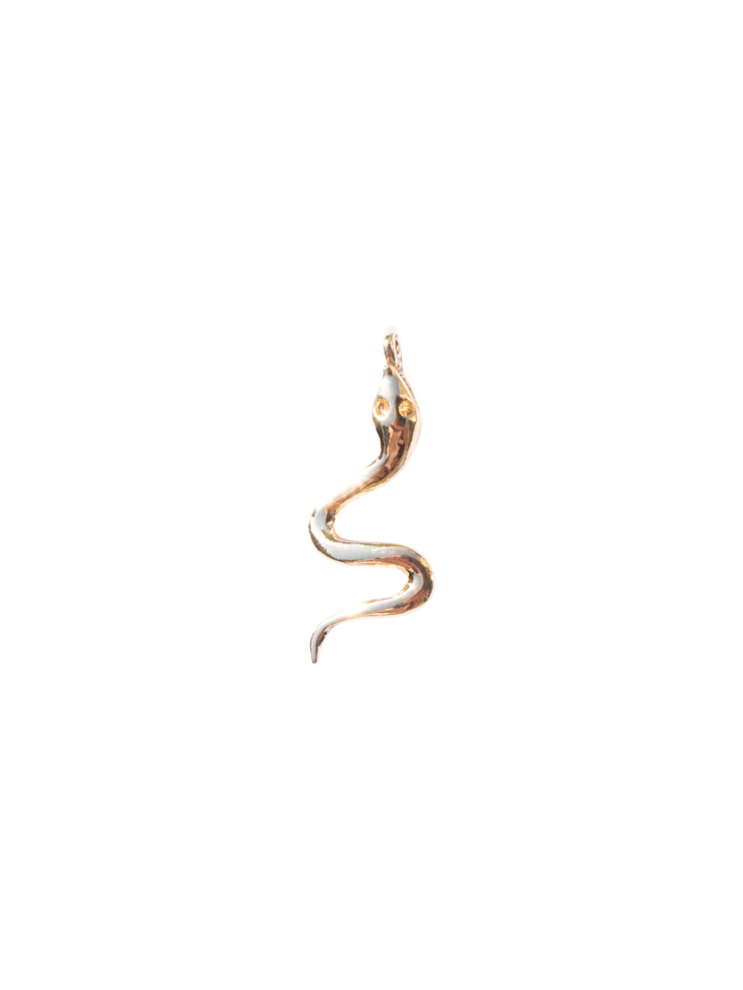 Snake charm - handmade charm product photo | Love Letters Tel Aviv