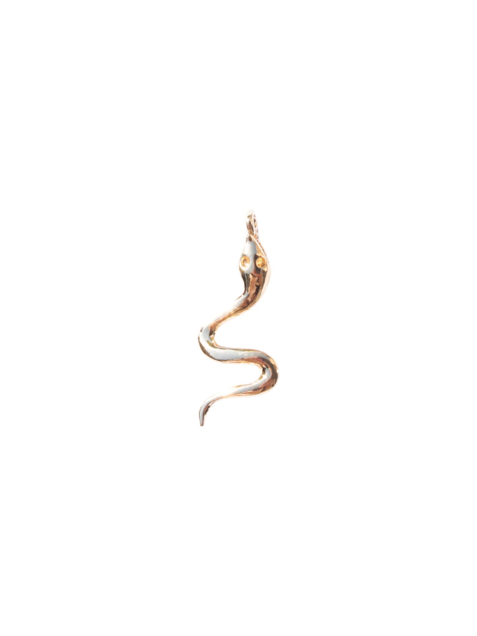 Snake charm - handmade charm product photo | Love Letters Tel Aviv