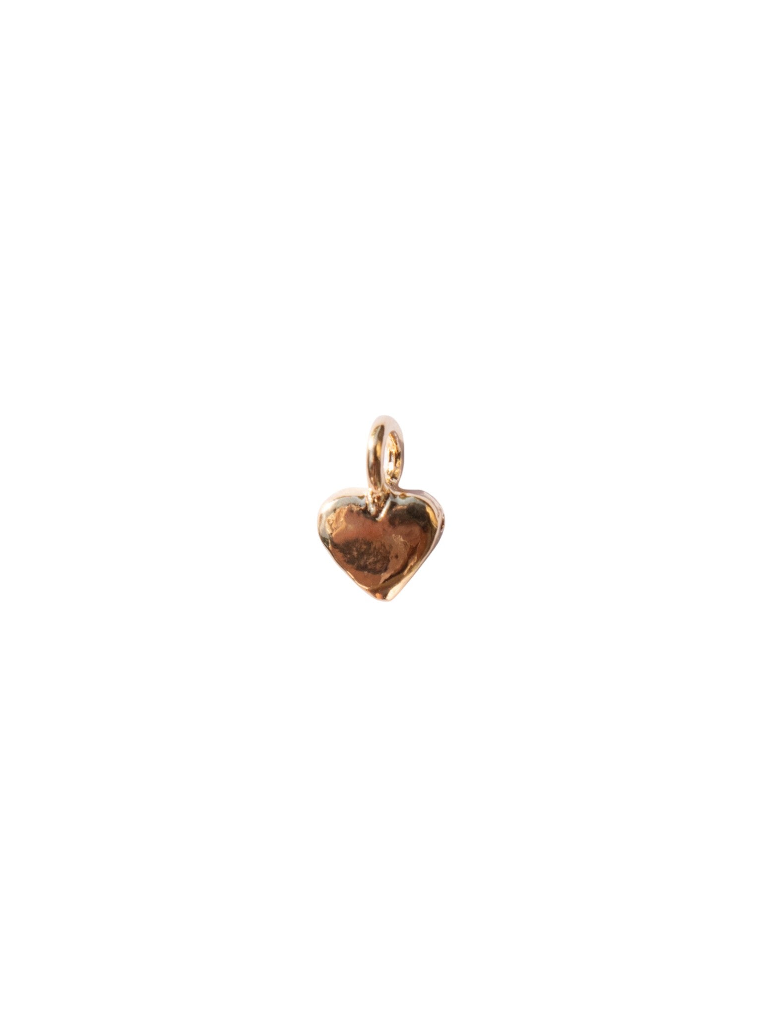 Small Heart charm - handmade charm product photo | Love Letters Tel Aviv