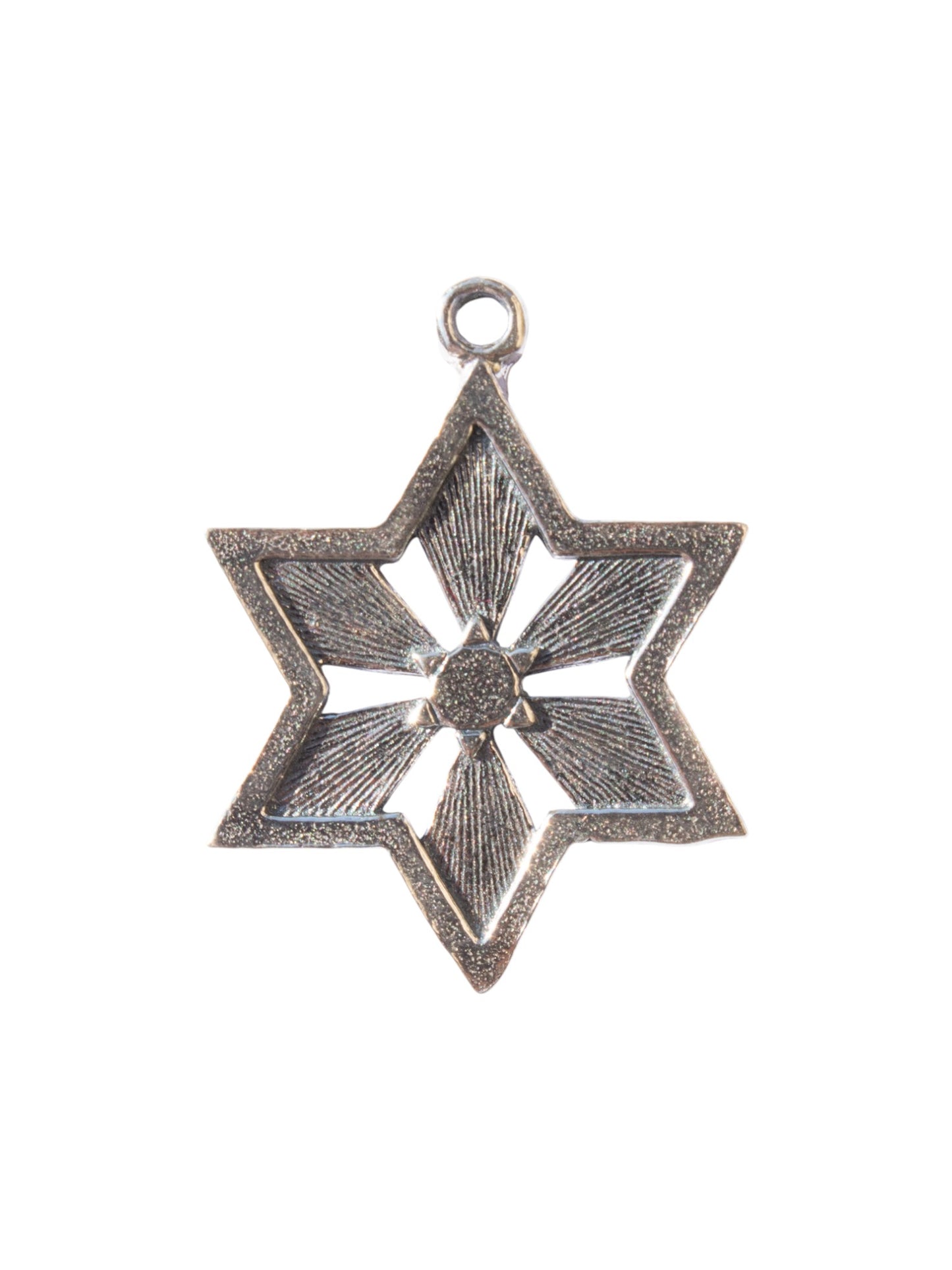 Jaffa Magen David charm - detail shot - Judaica charm | Love Letters Tel Aviv
