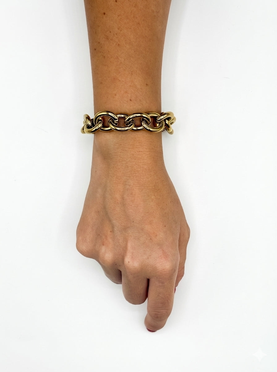 chunky goldy bracelet