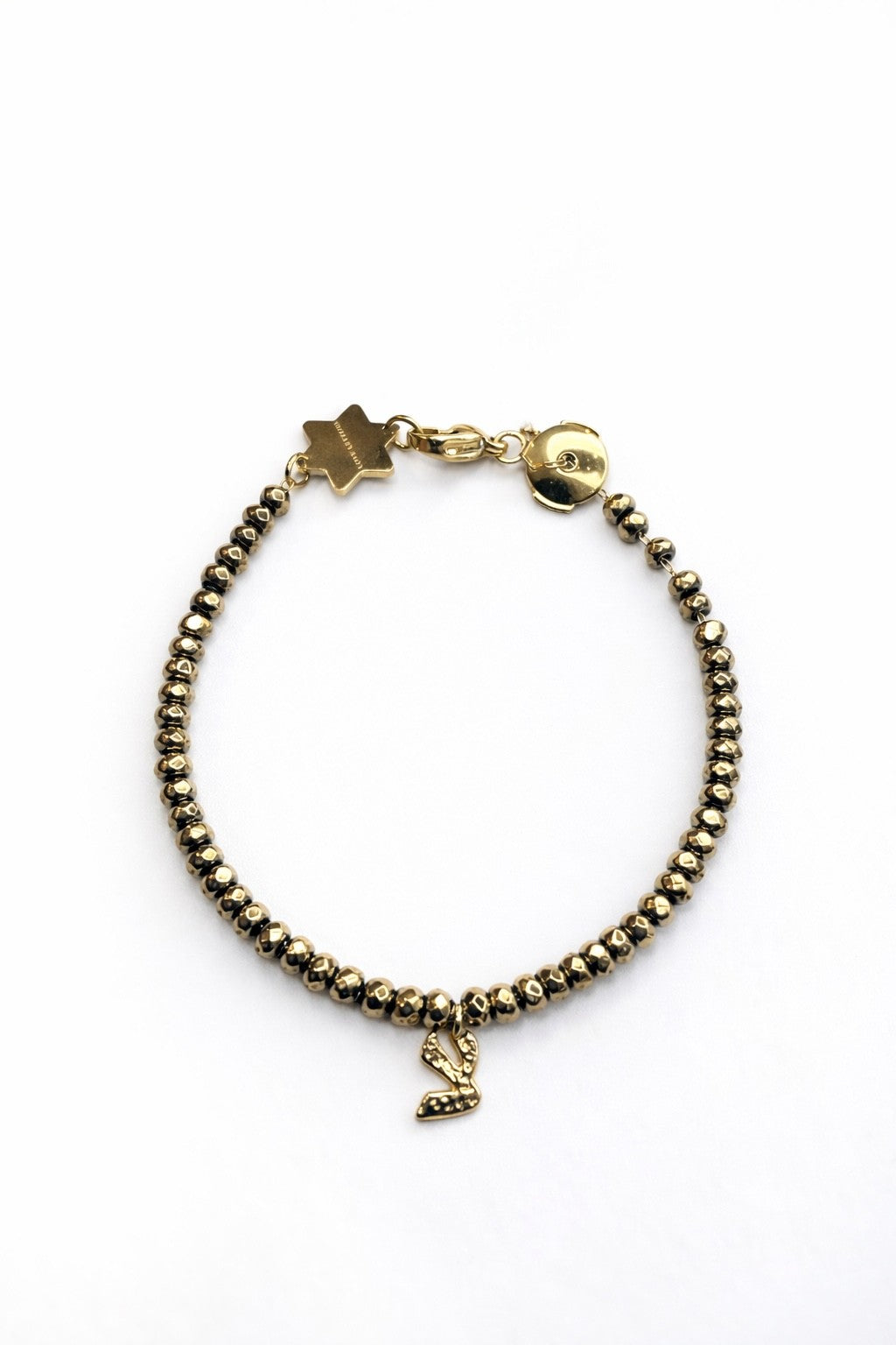 Hebrew Letters Alphabet Bracelet