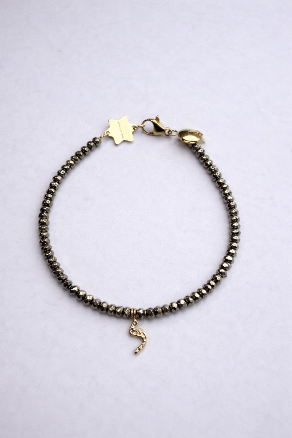 Hebrew Letters Alphabet Bracelet