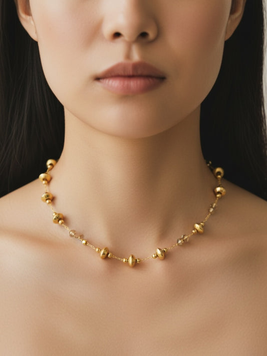 Suzanna Necklace - handmade necklace product photo | Love Letters Tel Aviv